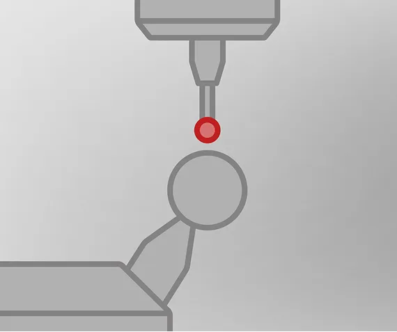 Munkadarab és szerszám bemérő ciklusok